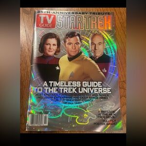 COPY - Star Trek collectors item. Vintage tv guide magazine.